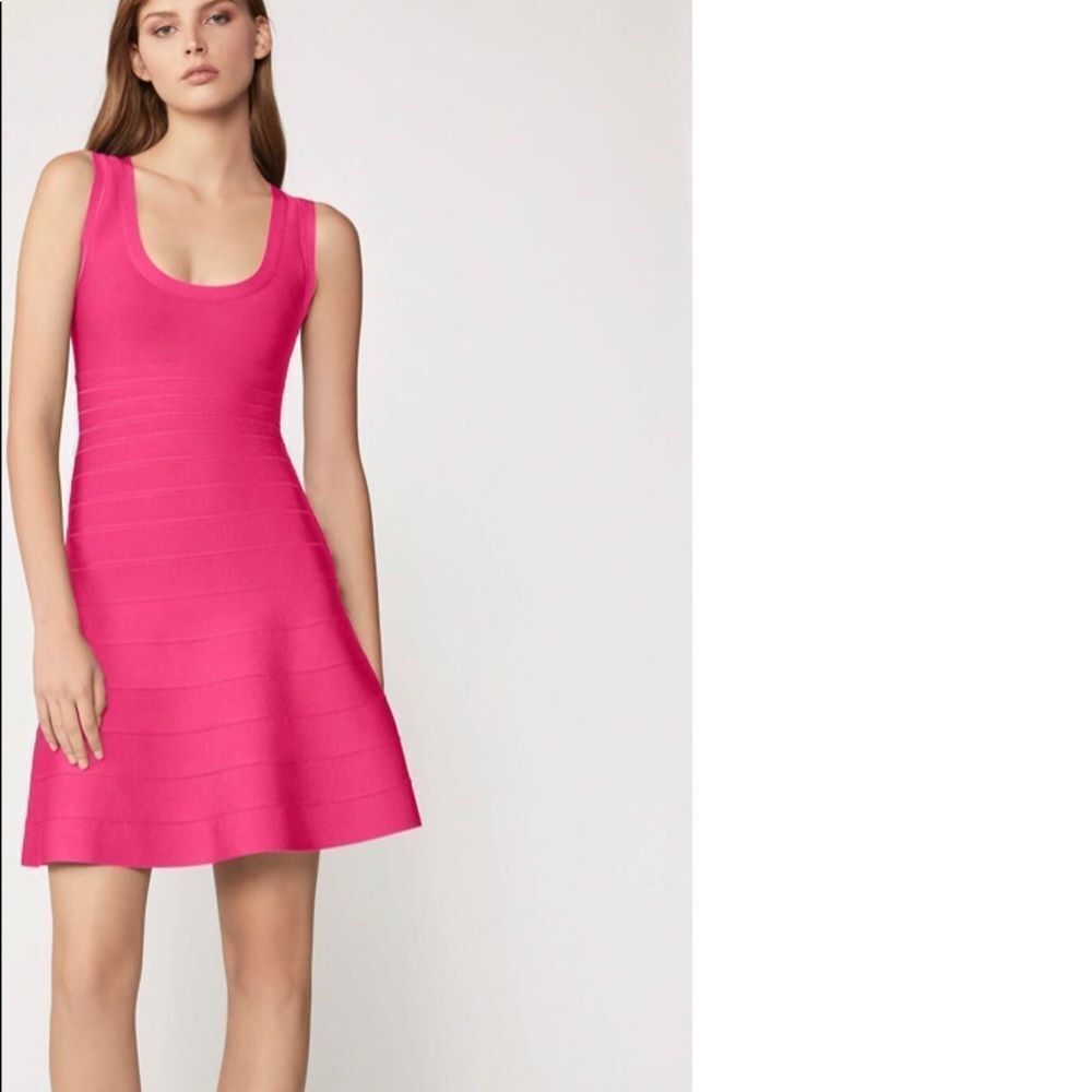 NWT HERVE‎ LEDGER BANDAGE DRESS SIZE M